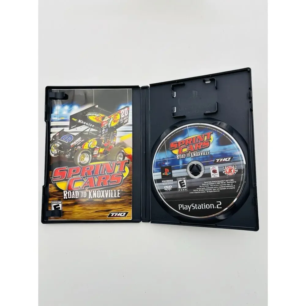 Sprint Cars: Road to Knoxville PlayStation 2 PS2 Tested & Working Complete